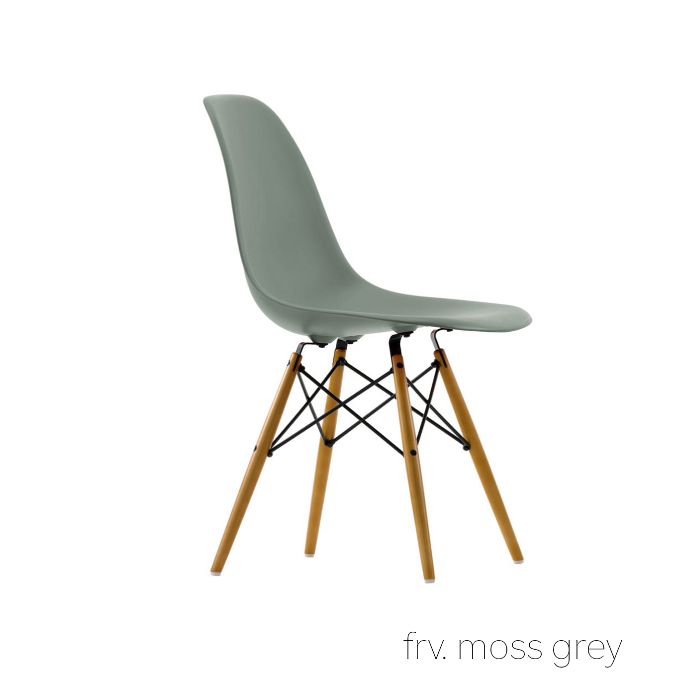 Eames Plastic Chair DSW, Ahorn Eames Plastic Chair DSW, Ahorn